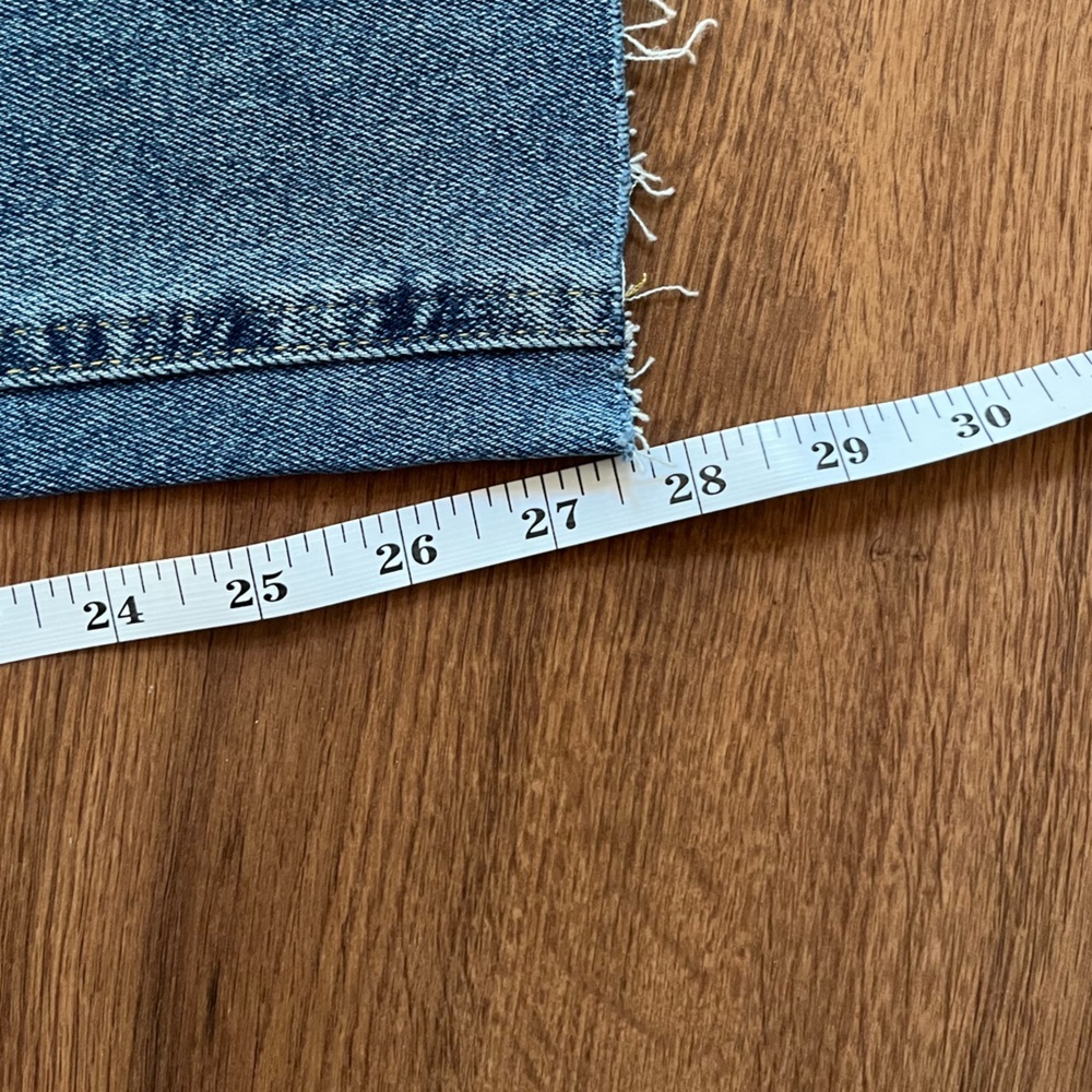 BDG Urban Outfitters Girlfriend High Rise Jeans – Size 25 | Frayed Hem | Vintage - Picture 3 of 13
